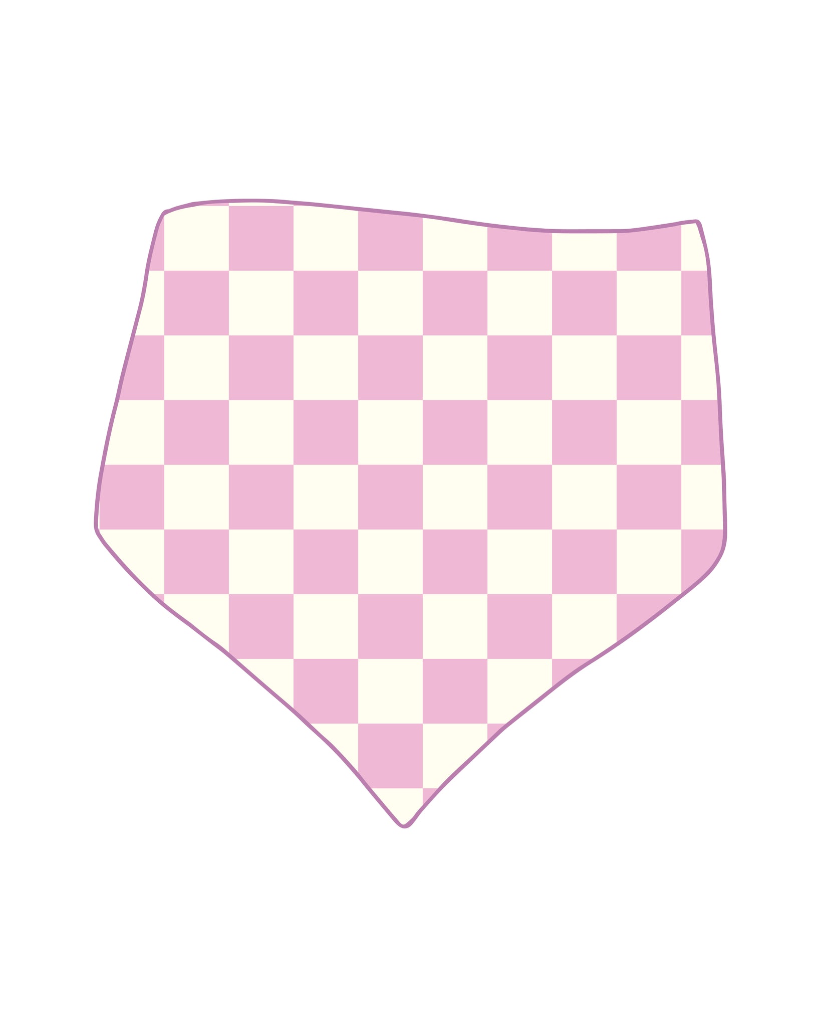 PRE-ORDER Checkmate Rose Bandana Bib