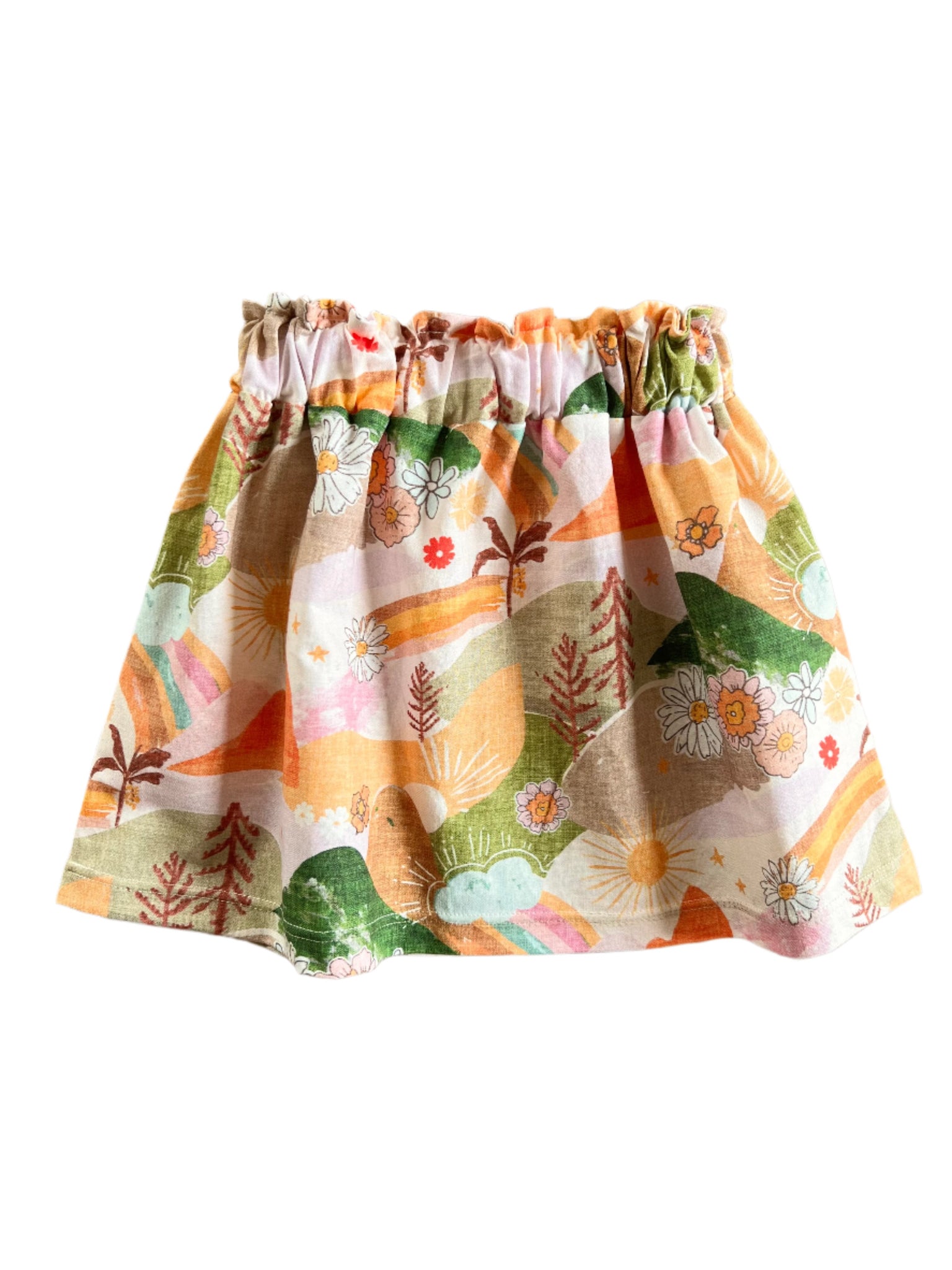 Autumn Rainbow Skirt