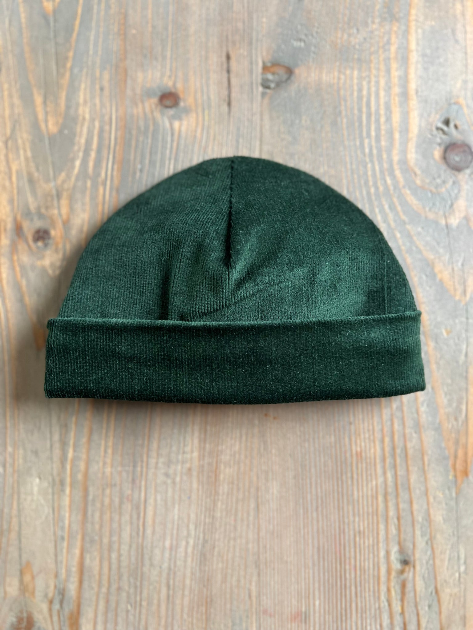 Green Cord Hat