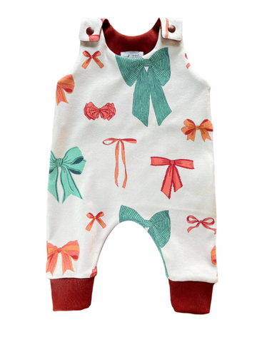 Vintage Bows Romper