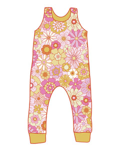 PRE-ORDER Retro Floral Romper