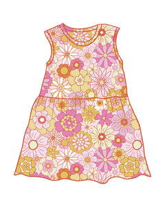 PRE-ORDER Retro Floral Dress