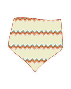 PRE-ORDER Retro Rainbow Bandana Bib