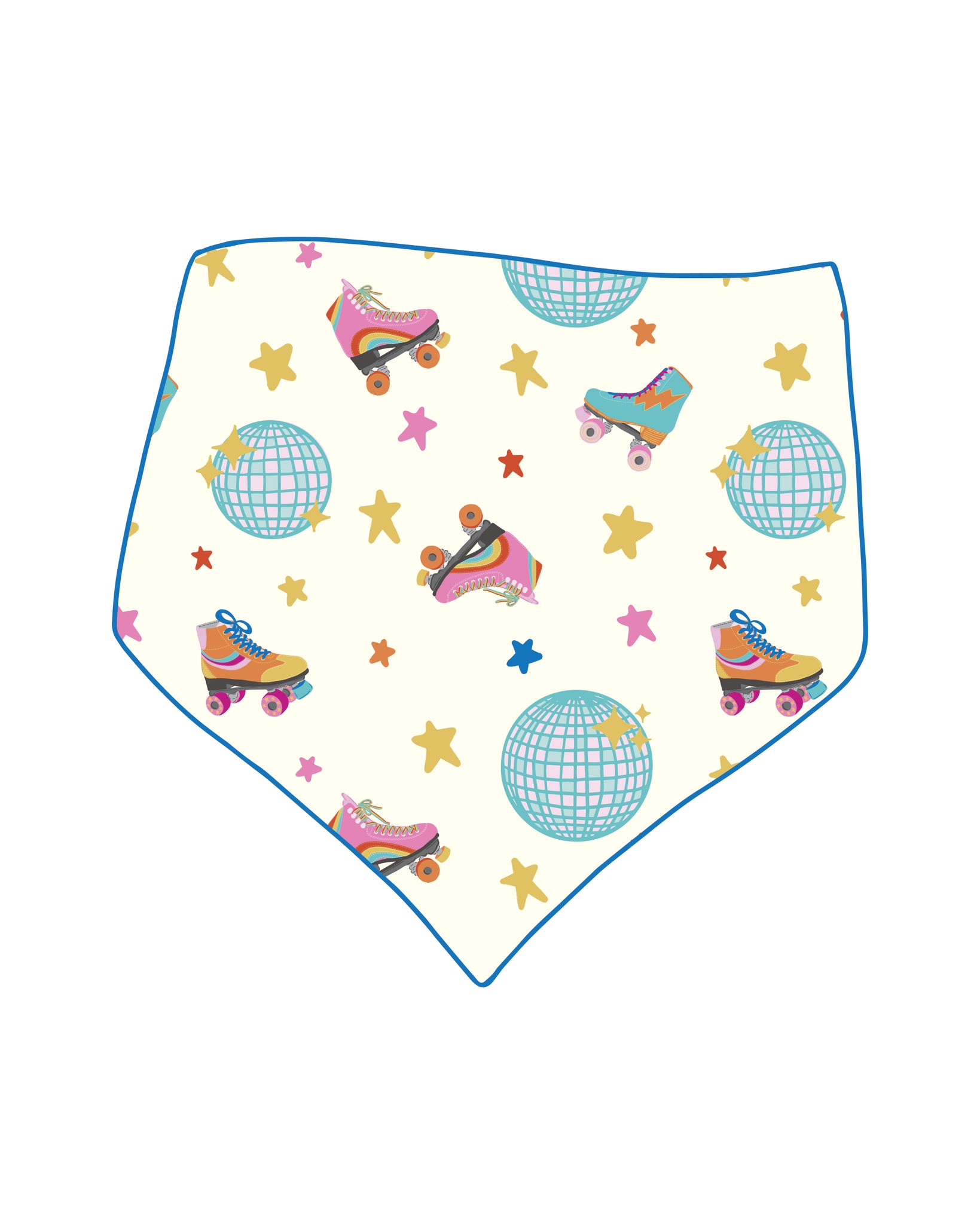 PRE-ORDER Rollerdisco Bandana Bib